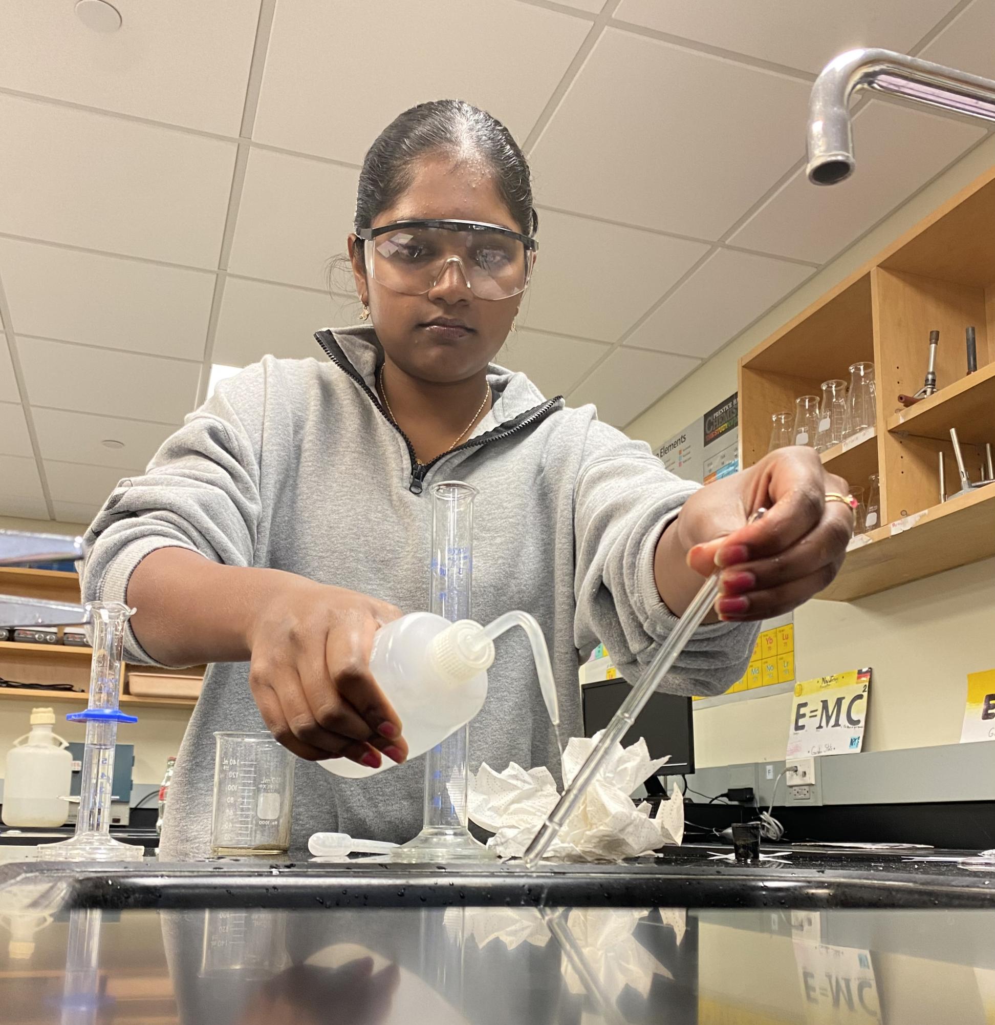 AP Chemistry Students Celebrate End of Semester with Coca-Cola Lab