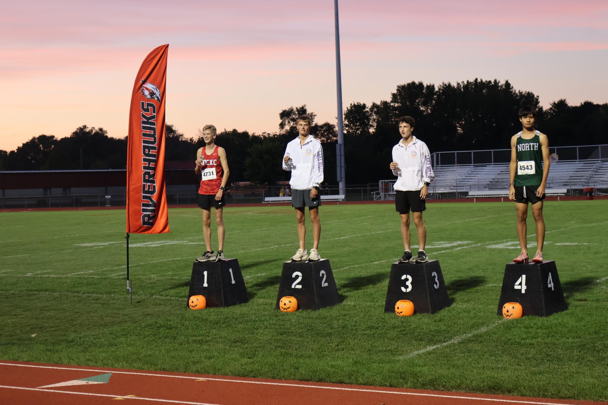 PHOTOS: Riverhawk Cross Country Team Dominates Home Invitational