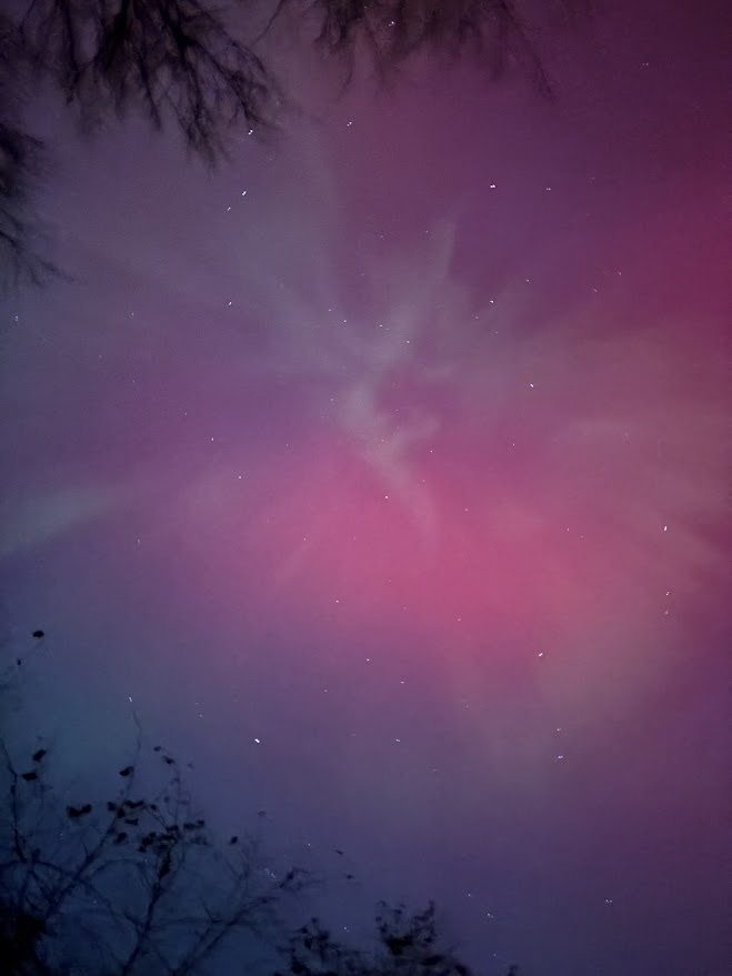 Colorful Northern Lights Sky Captivate MCHS Students