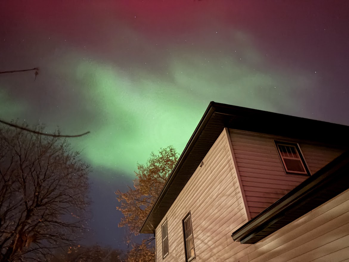 Colorful Northern Lights Sky Captivate MCHS Students