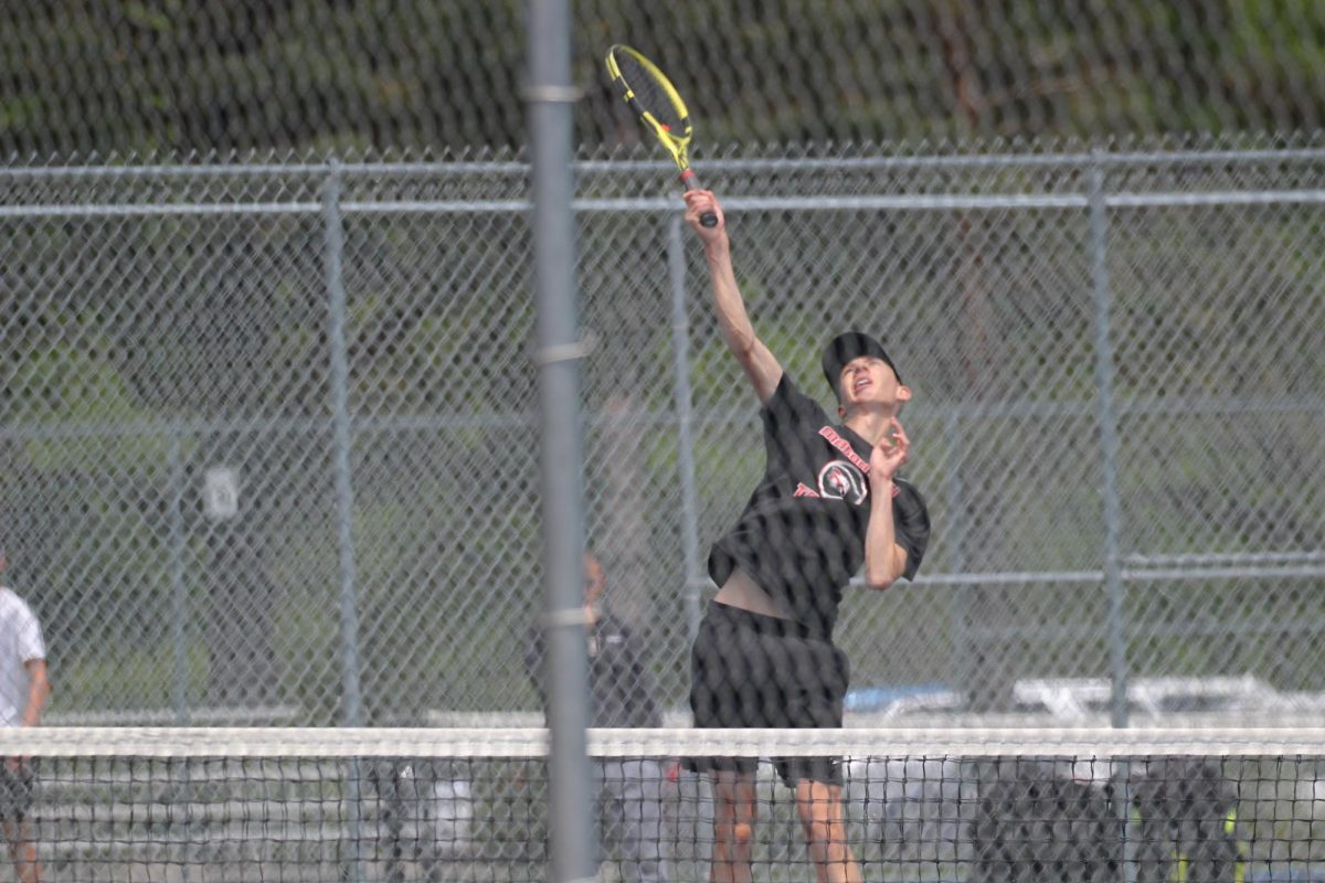 Seth VandenBerg competing in the Class 2A Semi Final Champtionship.